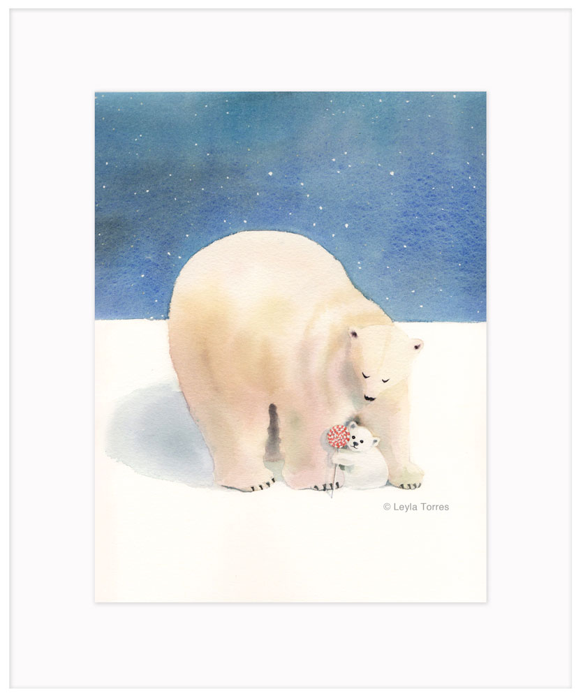 Mama Bear and Baby :: Limited-Edition Print