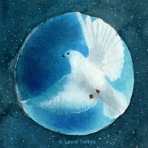 Circular-Painting-Peace-Dove-500