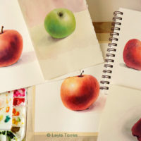 Thumbnail image for How to Paint an Apple in Watercolor