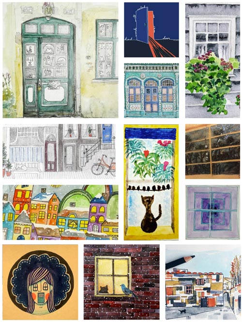 Doors and Windows of Different Artists post image