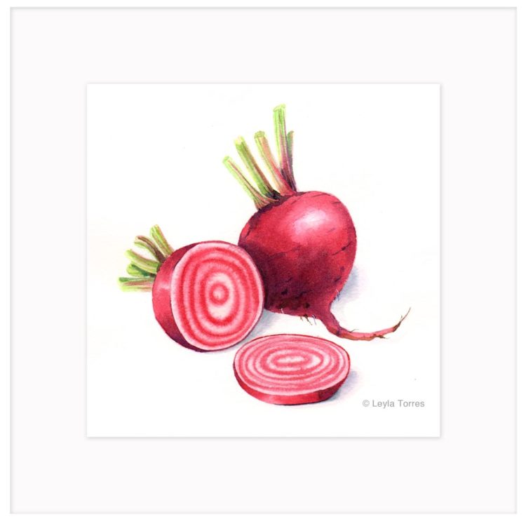 Beets -Watercolor Art