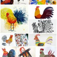 Thumbnail image for Twelve Chickens to Celebrate the Year of the Rooster