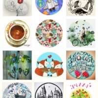 Thumbnail image for Circular Paintings -Artists Share Their Meaningful Worlds
