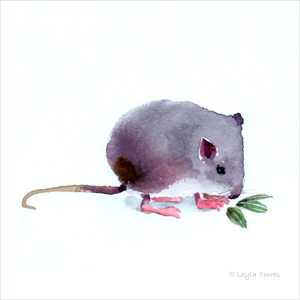 A Mouse in My Studio –What Would You Do? post image