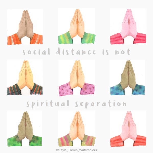 Social Distance is not Spiritual Separation! post image